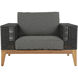 Salerno Gracebay Grey Outdoor Armchair